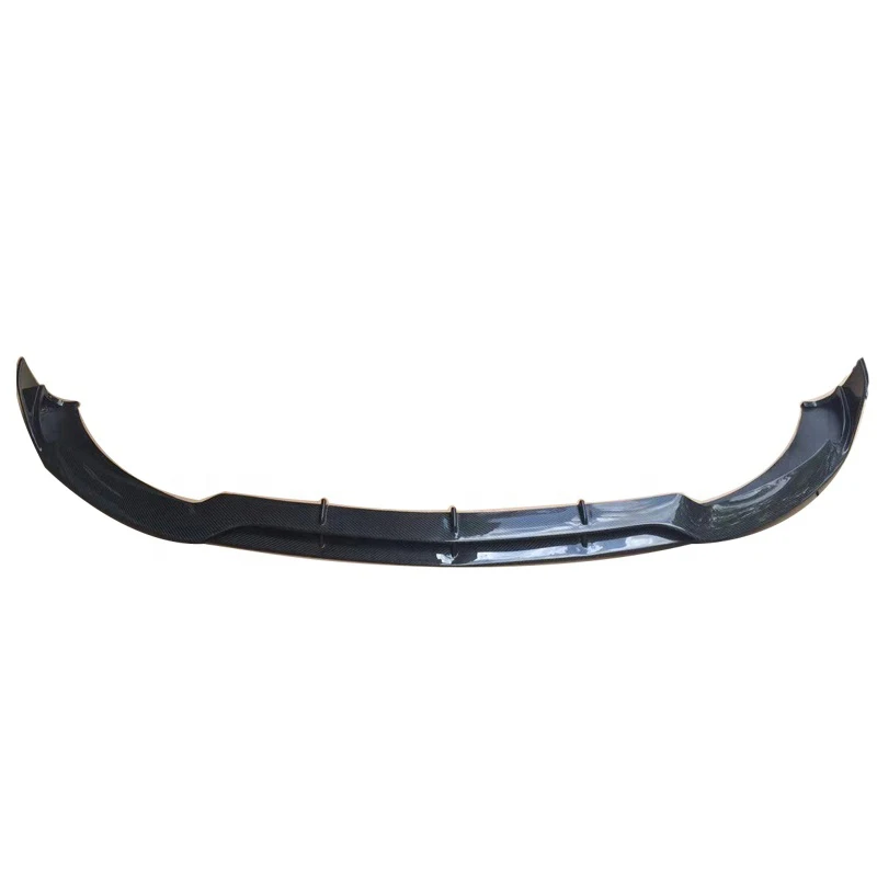 BS Style Carbon Fiber Front Bumper  Lip For  W205 C63 AMG C-Class