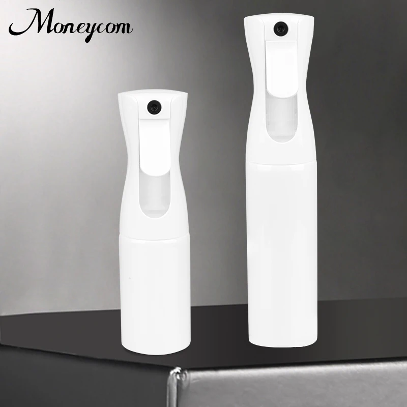 50ML Plastic Reusable Continuous Mist Spray Bottle Hair Salon Liquid Alcohol For Hairdresser Stylist PET Trigger Sprayer