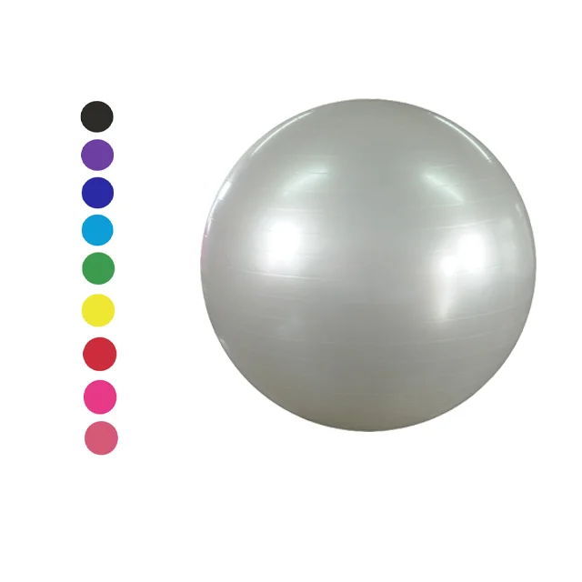 Индивидуальные упражнения для тренажерного зала, экологичный мяч для йоги, Балансирующий мяч для йоги из ПВХ