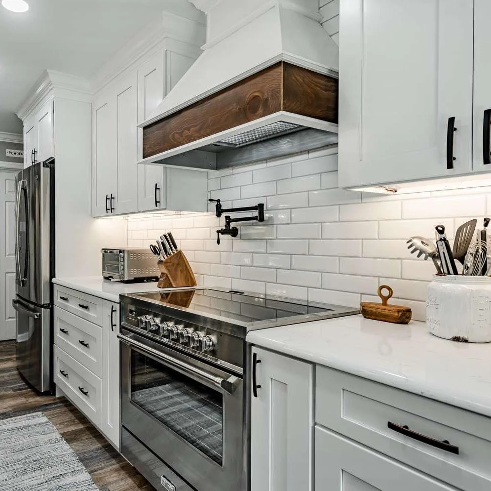 Artificial Countertop Kitchen Countertop Pure White Quartz Top