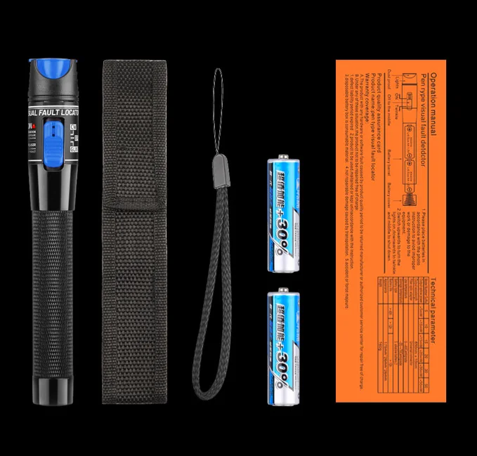 5mw 10mw 15mw 20mw 30mw 50mw 60mw Pen type Visual Fault Locator with Metal fuselage for optical fiber breakpoint detector VFL