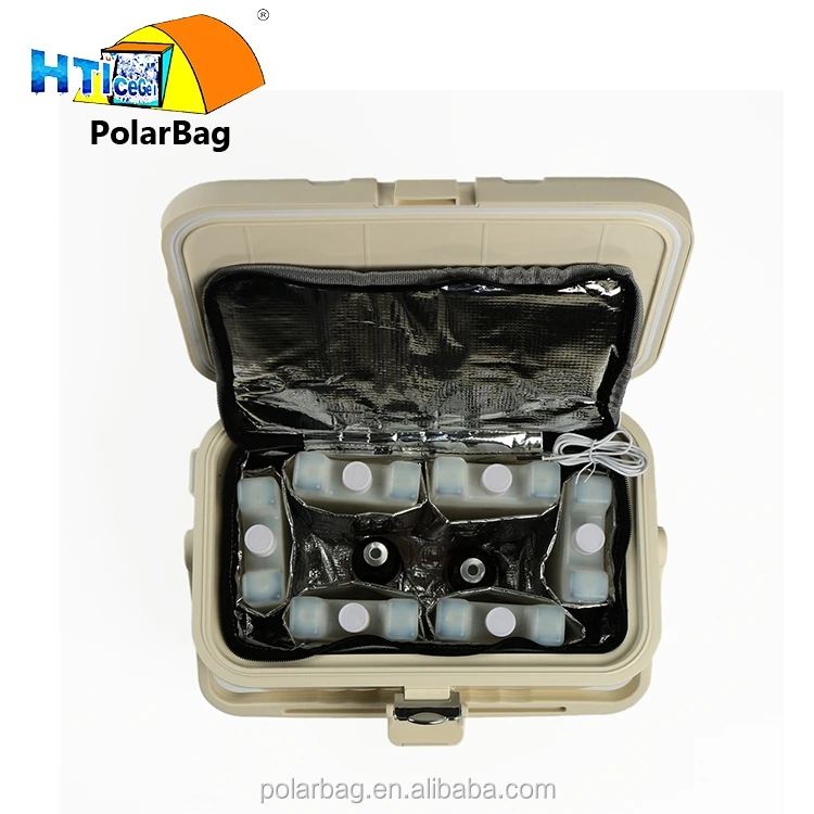 BSCI  ISO9001 Hot sale Eco friendly  medicine Vaccine carrier box portable hard ice picnic cool cooler box customized logo