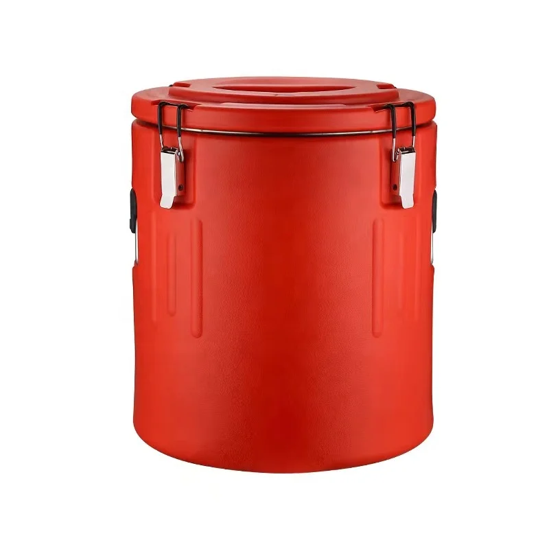 Catering 10/15/20/30/36/40/50/60L Food Heat Preservation Container Metal Bucket Stainless Steel Heat Insulated Barrel Ice Bucket