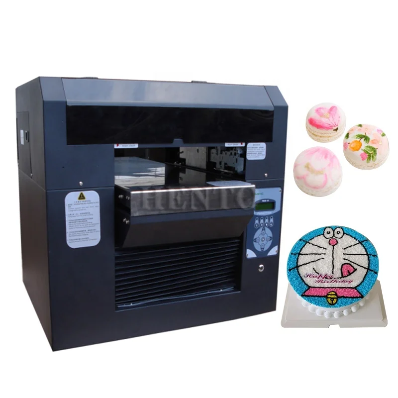 Edible Printer Biscuit Printing Machine / Edible Ink Printer For Cake / Cake Printer Edible Food