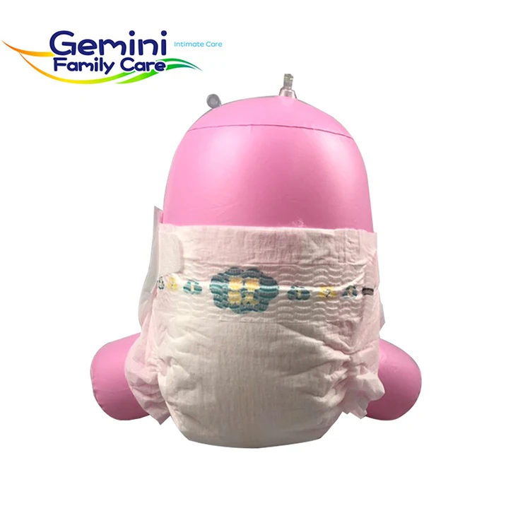 Pampering Soft And Breathable Disposable Organic Supplier Baby Diapers Custom Logo Manufacturing Plant China Supply