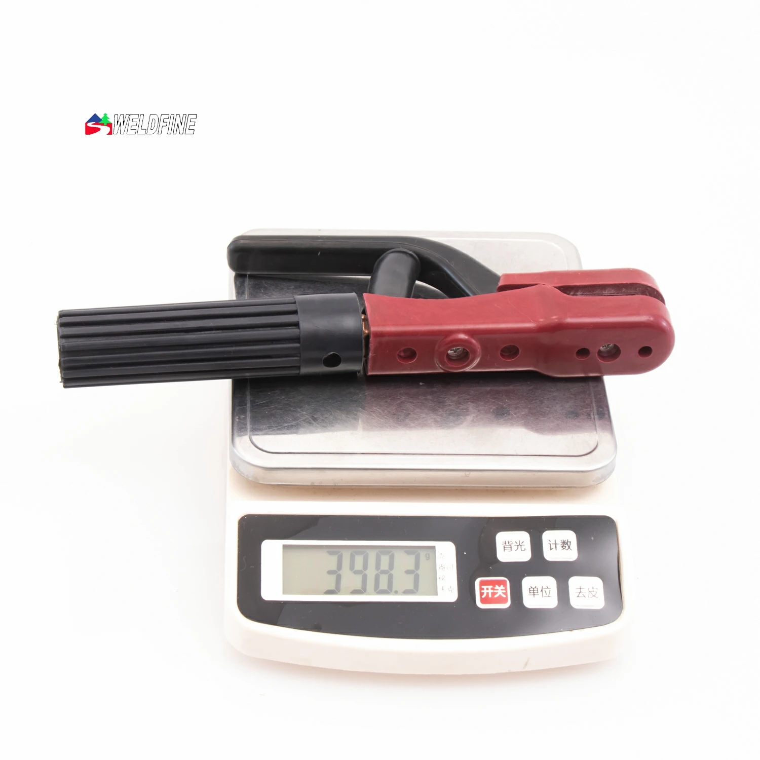 Factory wholesale welding torch spare parts copper crocodile electrode holder 400A