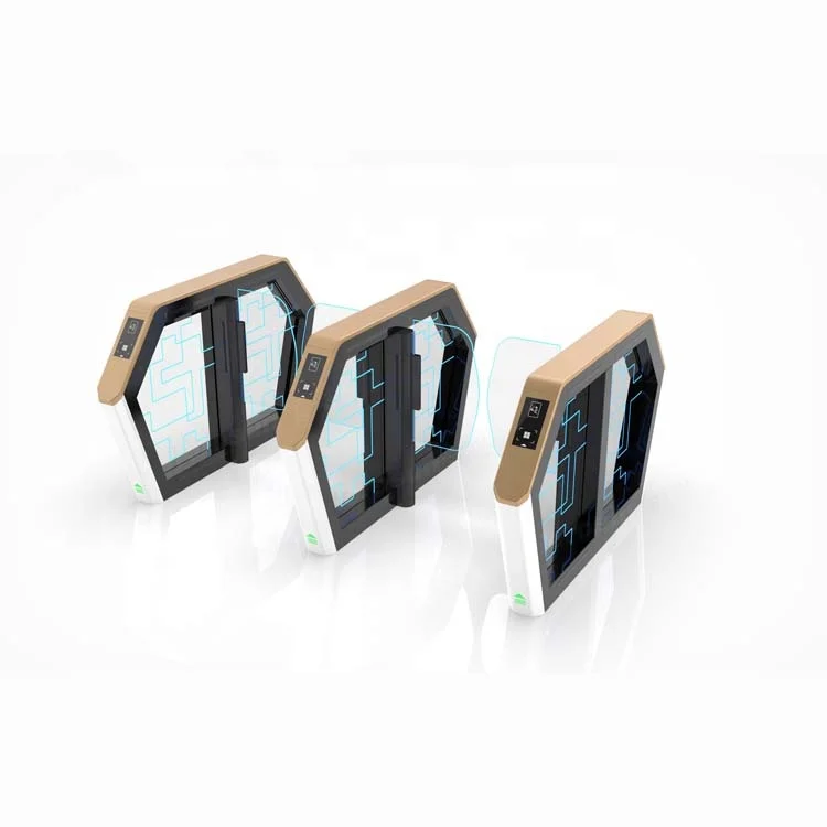 High Security Automatic Fast Speed Swing Barrier Quick Pass Door Speed Swing Turnstile Gate