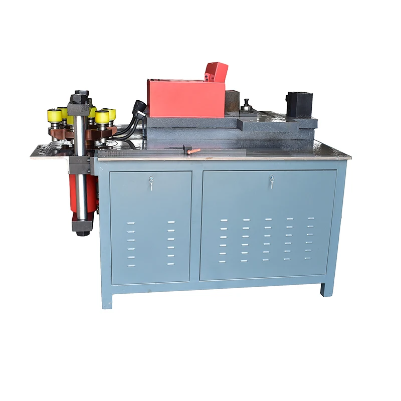 CNC  hydraulic steel sheet metal 3in1 multi working bending cutting punch busbar bus bar copper processing machinery