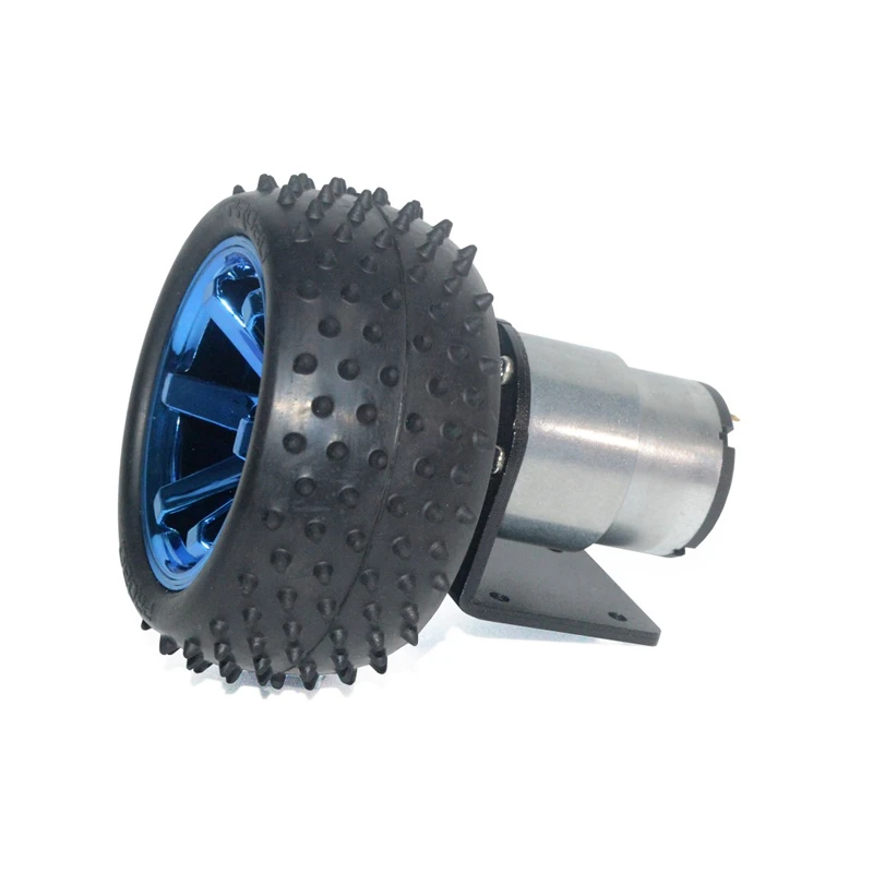 37mm gearbox 85mm/65mm wheel kit for smart car 12V 24V Eccentric Shaft  dc motor 7RPM -1590RPM With 2 phases signal gear motor