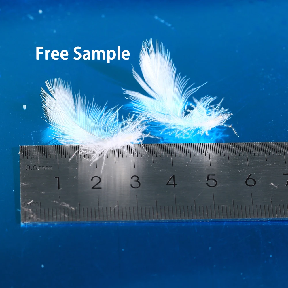 Омывается белый/серый гусиный пух 4-6 см/2-4 см является допустимой пуховые перья пухом и пером пломбировочный материал для спальный мешок диван-кровать