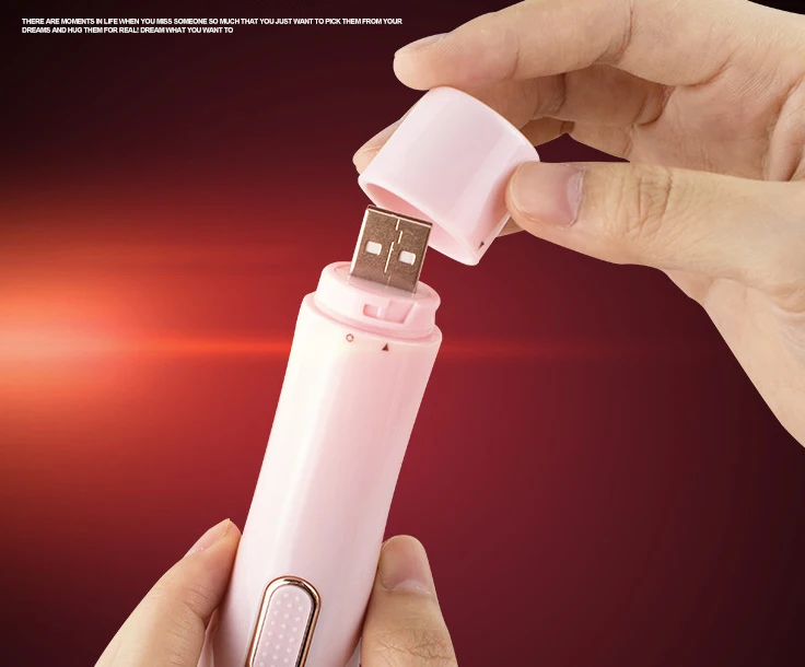 Новый электрический эпилятор Zogifts с зарядкой от USB женское устройство для удаления волос на теле и