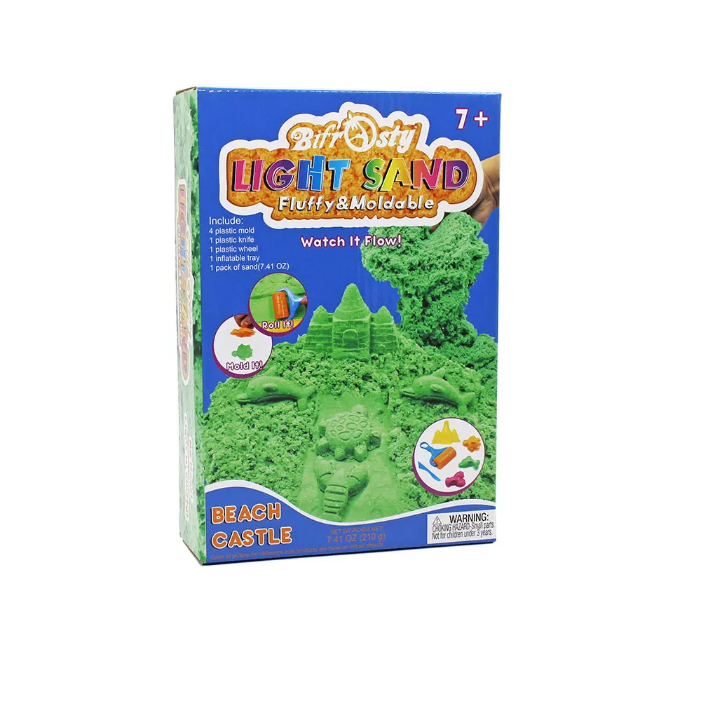 
210g Indoor High-performance Kid Modeling Super Light Clay Play Sand 