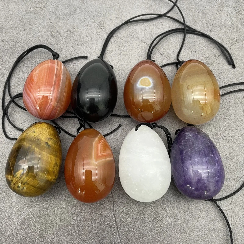 Hot Sale High Quality Natural  Crystal Polished Egg Rose Quartz Fengshui Egg for Decoration
