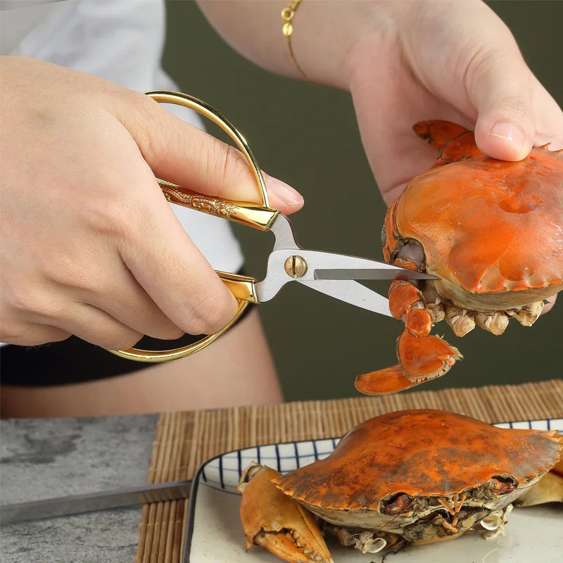 Инструменты для морепродуктов инструмент очистки крабов из нержавеющей стали креветок плоскогубцы омаров зажим