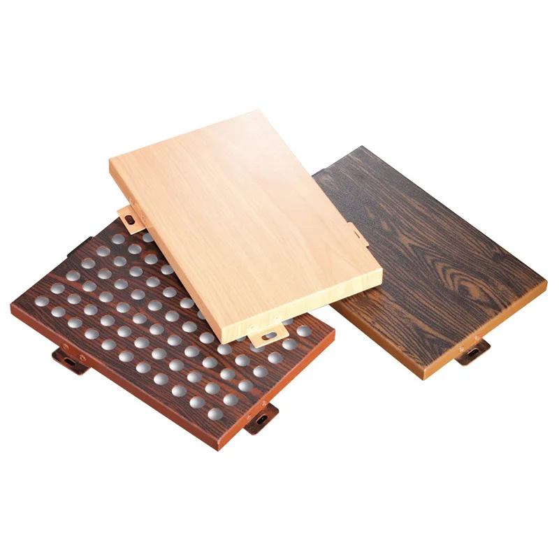 Professional Metal Sheet Fabrication Customized Carved Aluminum Veneer for Indoor and Out Door