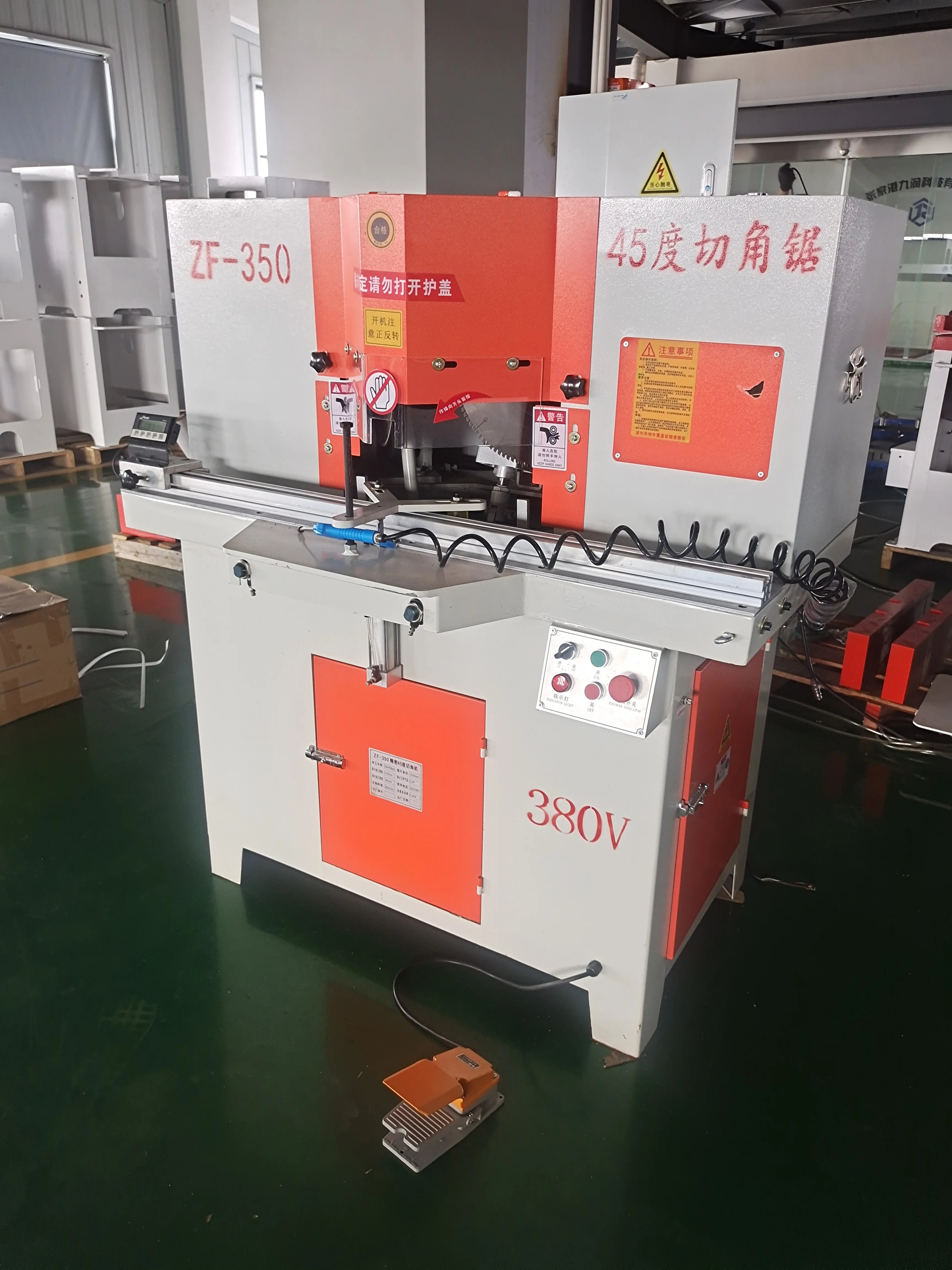 Wood and aluminum cut off saw double head mitre saw double head cnc aluminum windows cutting saw machine