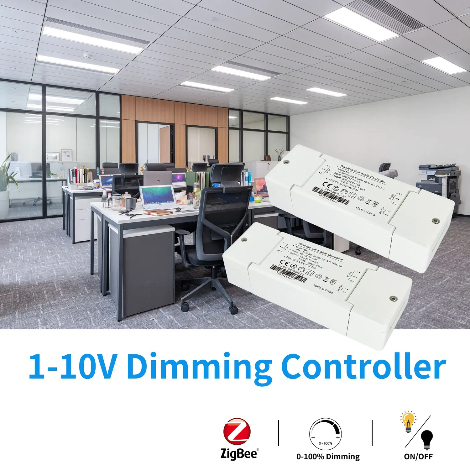 Indoor Zigbee Dimmable Led Driver Ip56 Constant Voltage Power Supply For Led Lighting