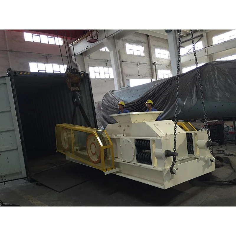 Micro Fine Roll Mining Machinery Double Teethed Roller Crusher For Crushing Coal/ Limestone/clay/ Construction Waste