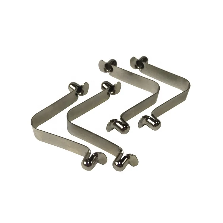 2024 hot sale stainless steel spring u-shape metal clip,U clip for tent pipes