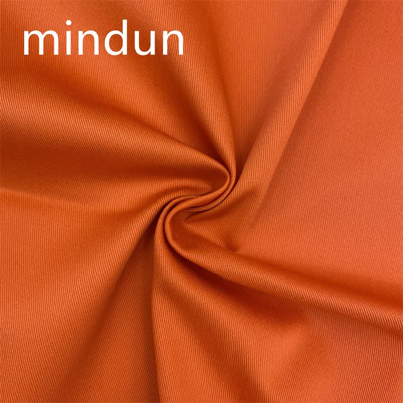 Mindun OEM ODM TC 65 Polyester 35 Cotton Fabric 128*60 230GSM Workwear Twill Fabric For Pants Null