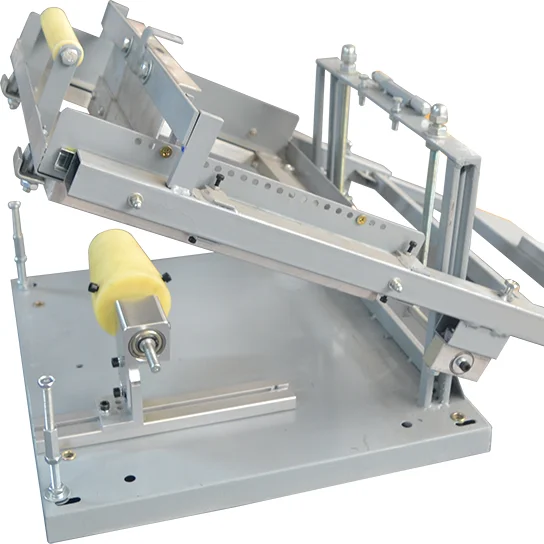 Desktop small Manual Cylindrical Silk Screen Printing Machine mini screen printing machine