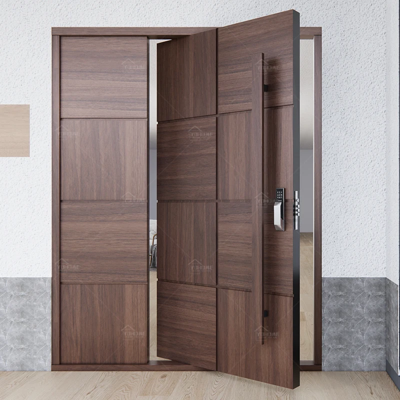 Прочная Экологичная звукоизолированная входная дверь