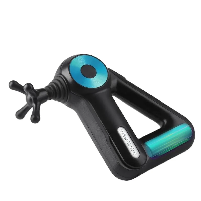 Professional 12-Head Electric Percussion Muscle Fascia Massaging Gun Cordless Vibration Massage Pistol Deep Tissue Therapist