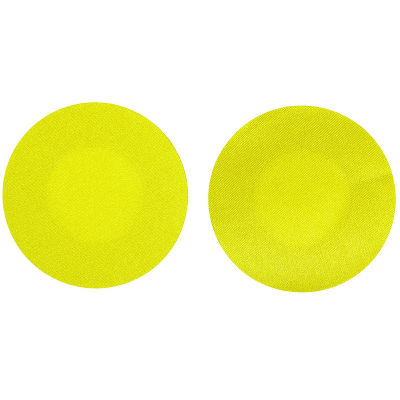 Round Shape Pasties Nipple Cover Invisible Disposable Self Adhesive Silicone Bra Satin Chest Stickers