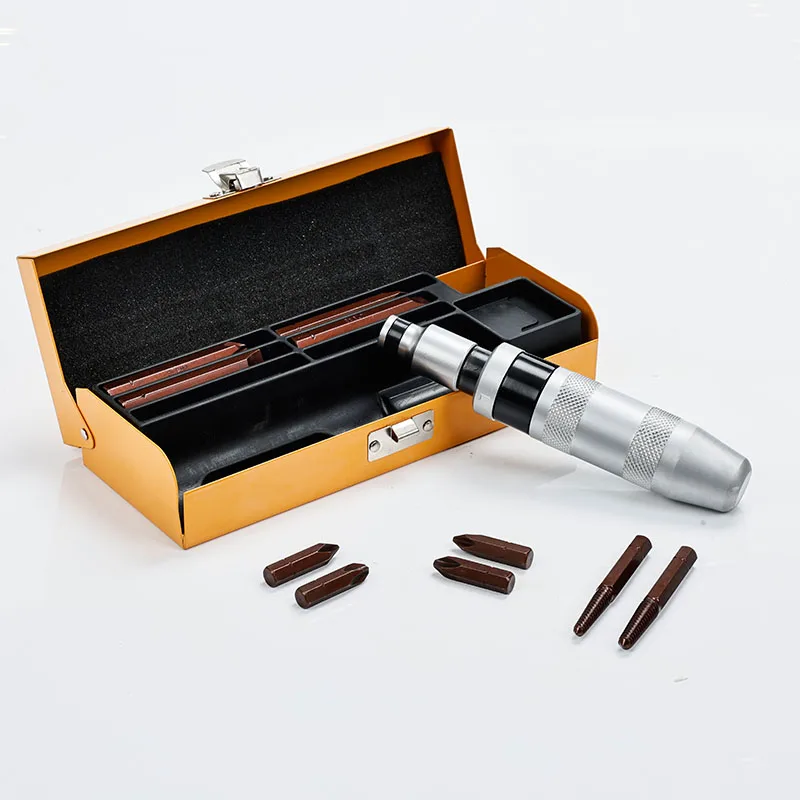12PCS Box Screwdriver S2 Material Safety Screwdriver Tool Hammer Impact Screwdriver