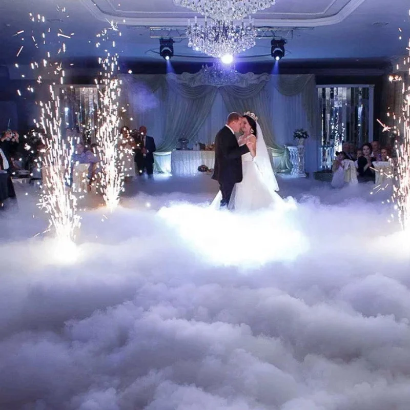 Stage Special Effects Fire Sparkler Machine 500/600/700W Mini Cold Spark Machine Magical Special Effects 750 for Wedding Stage