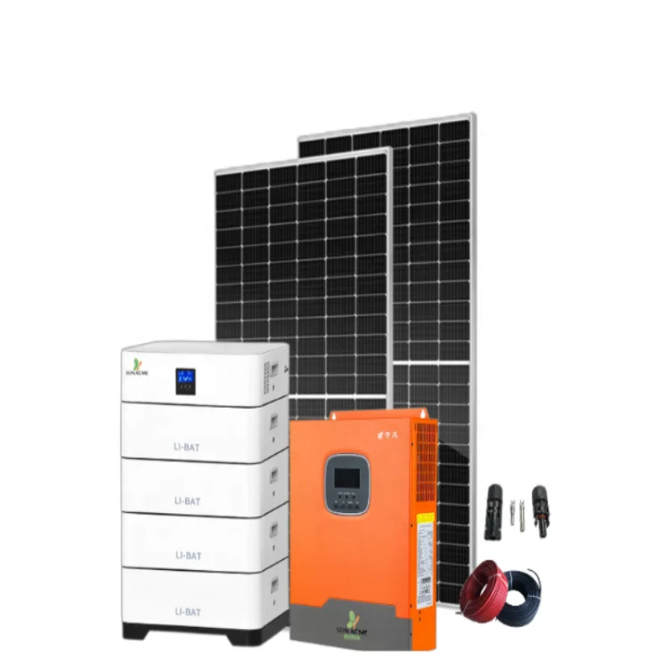 SUNACME Solar Power System Off Grid System 5KW 6KW 8KW 10KW 20KW 30KW 40KW 50KW Solar Energy Panel System For Residential use