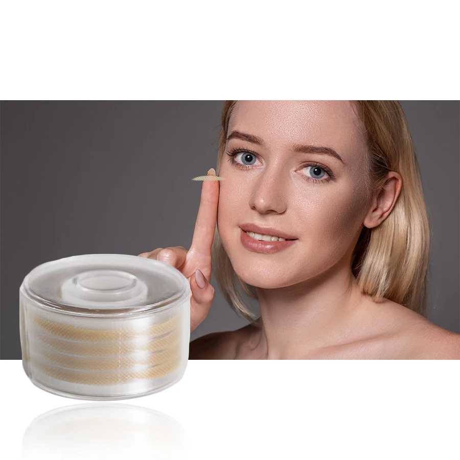 Double Eyelid Tape Invisible Lace Eyelid Lifter Strips Natural Fiber Waterproof Eye Lid Contour Stickers for Droopy Lids