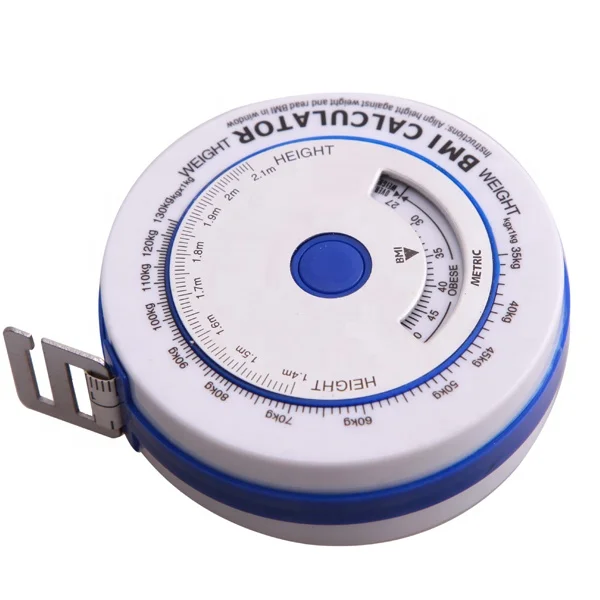 Aluminum BMI Tape Measure BMI calculator