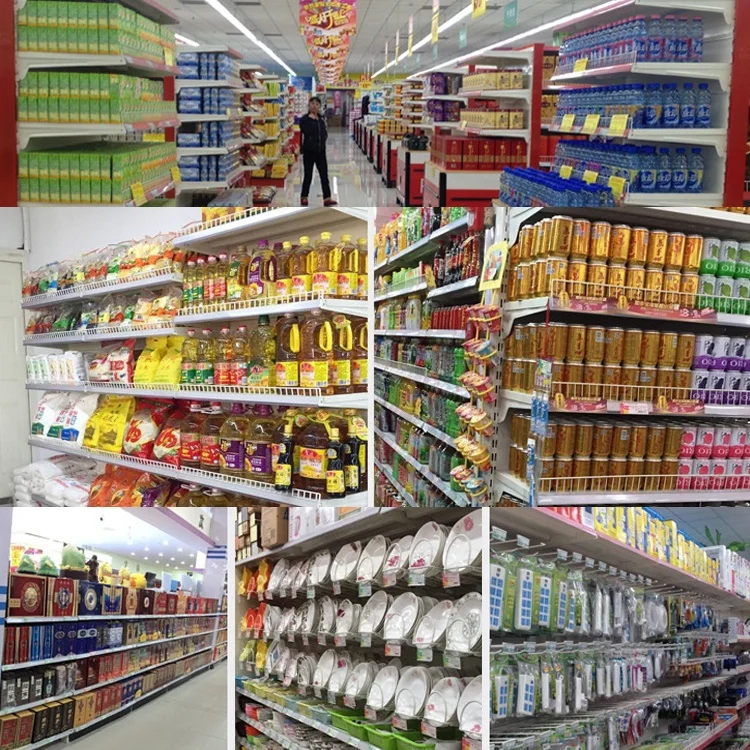 Двухсторонний гондолный аппарат из холоднокатаной стали для полки магазинов