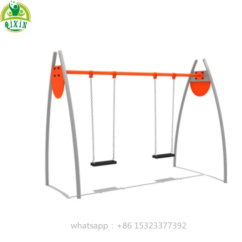 Three swing seats outdoor playground kids swing chairs