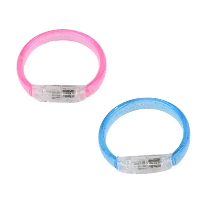 Glow Neon Bracelets LED Light Up Bubble Bangle Party Favors for Birthday Carnival Wedding Concert Accessory