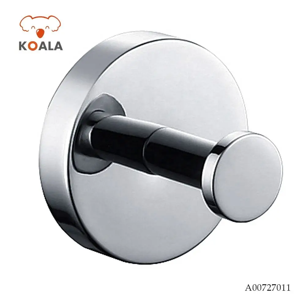 Chrome Metal Hat Towel Cloth Hanger Living room Bathroom Hook