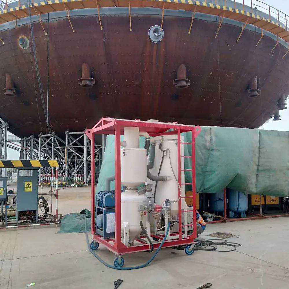 Portable Vacuum Abrasive Recycling Sand