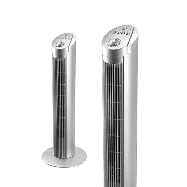Oem Bladeless пластик тихий надежный Детская безопасность стенд охлаждения 45 Вт 220 В Осциллирующий тонкий башня вентилятор