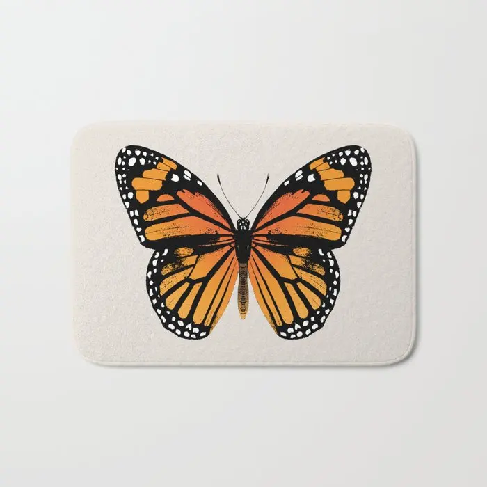 
Safe Material Pretty Butterfly Cartoon Children Carpet 