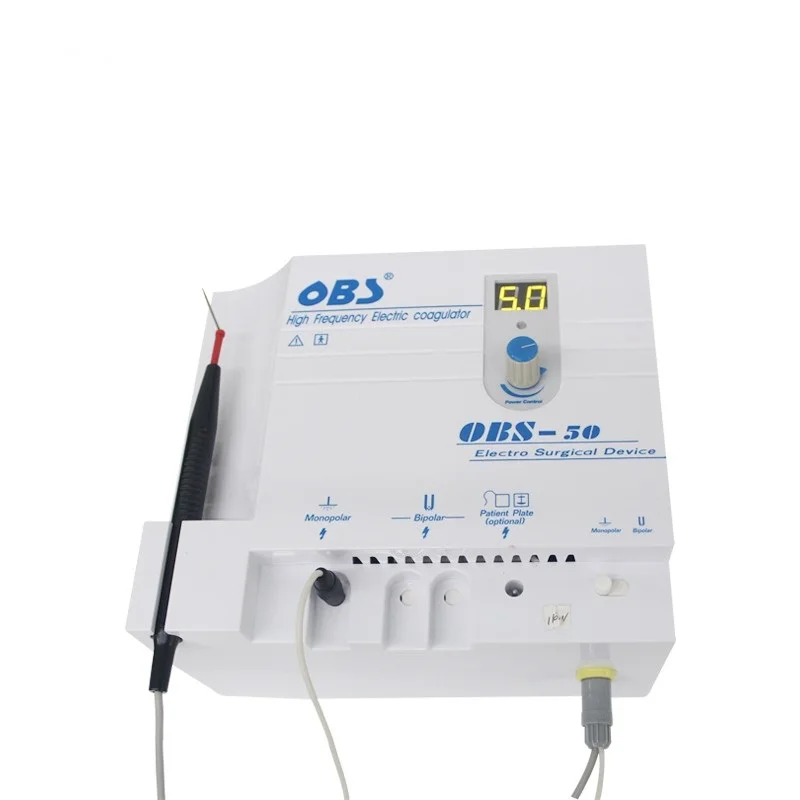 CE Marked OBS (ESU Generator) Portable Dental Surgical Medical  Electrosurgical Unit