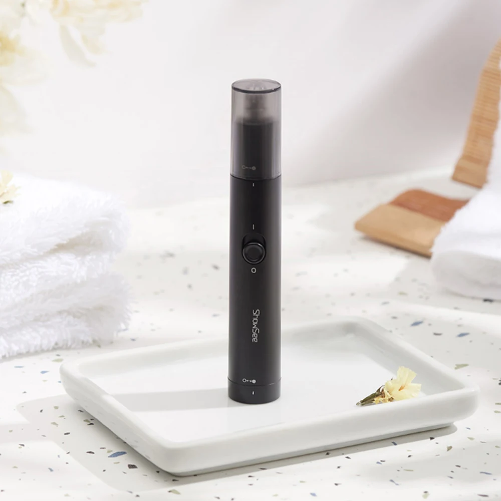 
Showsee Mini Nasal Hair Razor Nostril Shaver Portable Nose Hair Trmmer for Men 