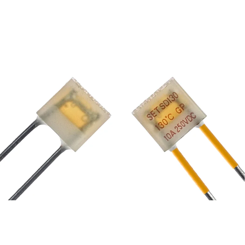 102 degrees to 150 degrees Radial installation Thermal Fuse 10A 125VDC temperature fuse  10A 125V Thermal Fuse