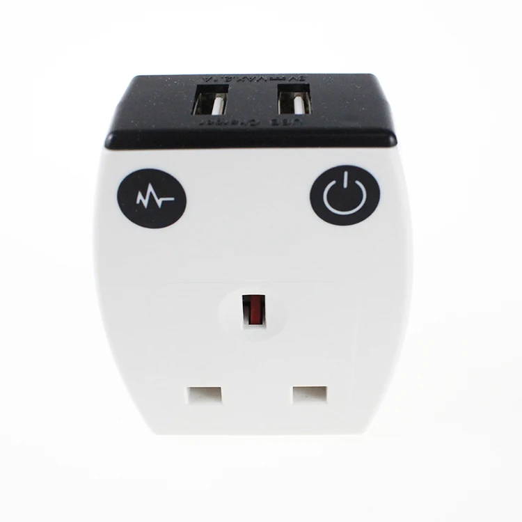 plug UK Portable Home Usb Power Socket Plug Adaptor With Surge Protection usb socket wall