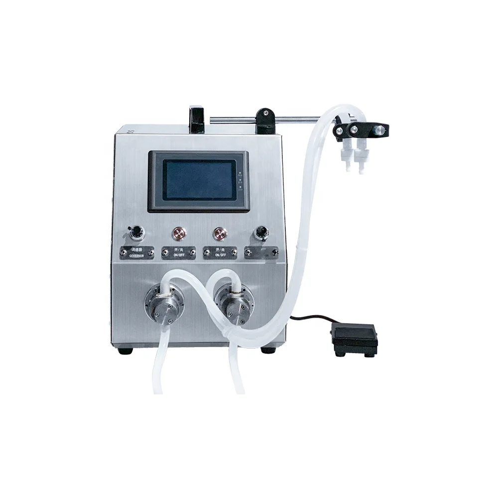 Электрическая машина для розлива жидкости с 2 насадками и цифровым управлением TNDE