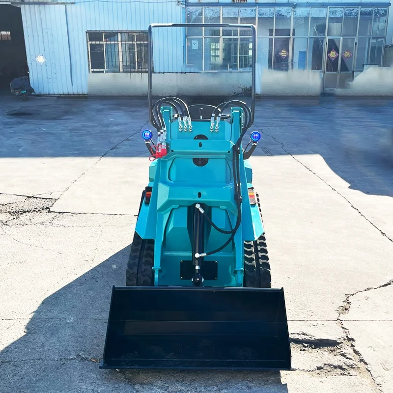 Diesel Gasoline Electric Optional Ride-on Small Skidsteer with Attachments Crawler Track Loader Mini Skid Steer With EPA /EURO 5