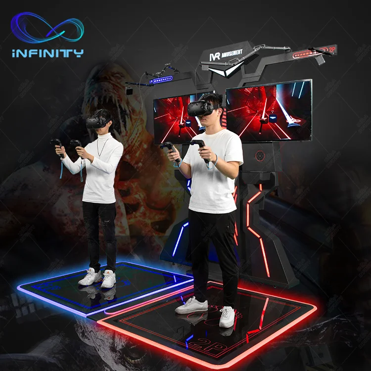 Low Price Virtual Reality Room Interactive Vr Shooting Simulator Arcade Game Machine Station Coin Operated Games For Sale
