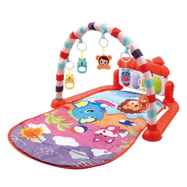 Early Newborn Toys Newborn Baby Play Gym Mat Activity Fitness Sleeping Piano Game Baby Play Mat