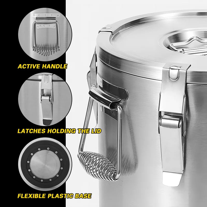 Daosheng High Standard Catering Equipment Stainless Steel Customized Professional Product For Restaurant Insulation Barrel