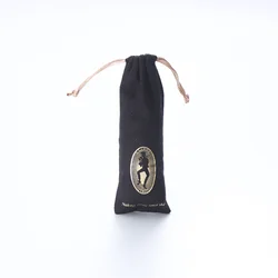 Strict Quality Control Reusable Luxury Black Pen Bag Drawstring Suede Microfiber Jewelry Pouches